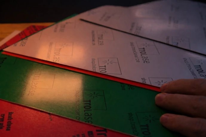 TroLase laminate sheets for engraving